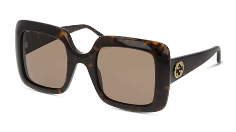 gucci - gg0996s - shiny soft brown havana - acetate|Gucci GG 0896S Sunglasses .